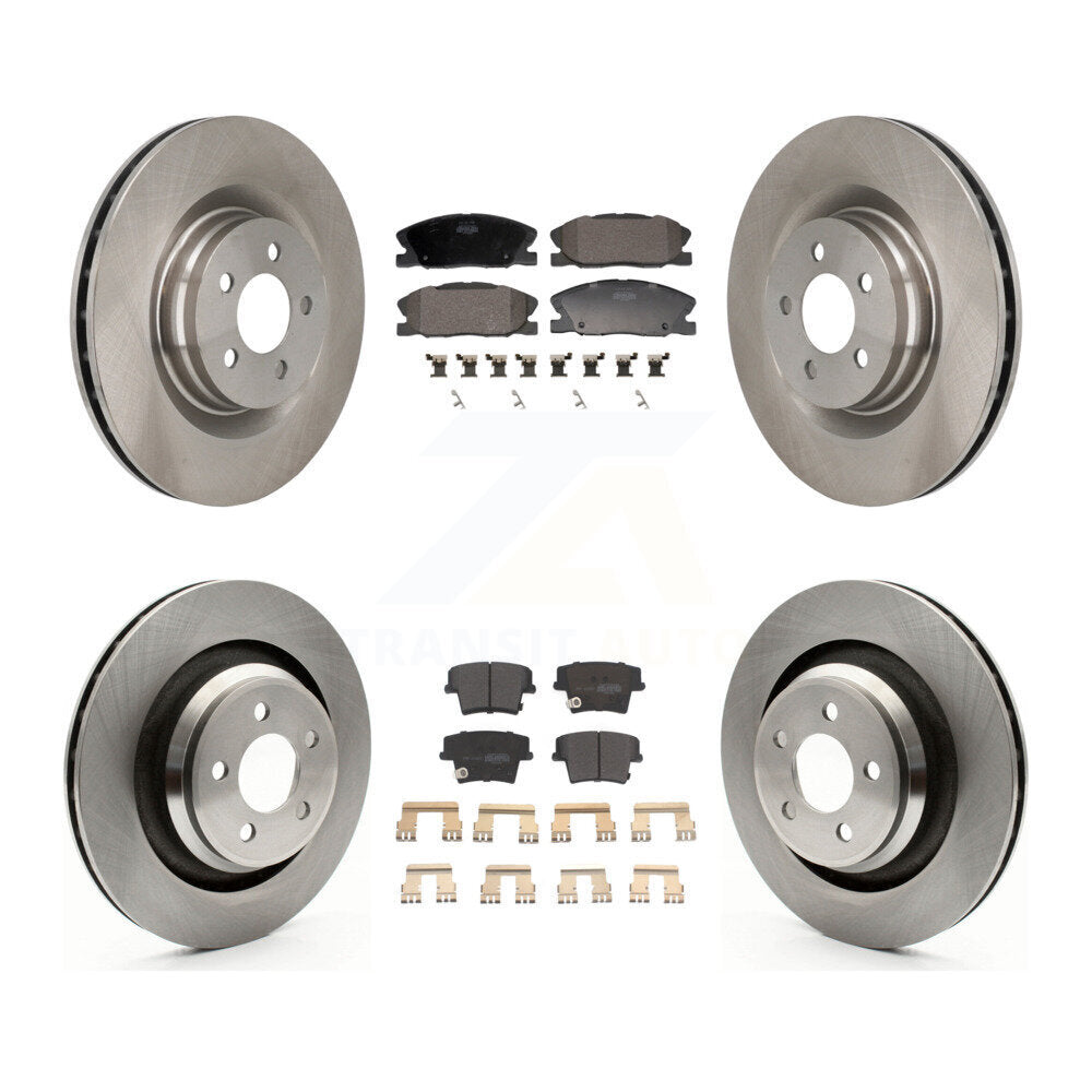 Transit Auto K8F-104139 Disc Brake Kit for 2015 Dodge Charger - Front and Rear product image