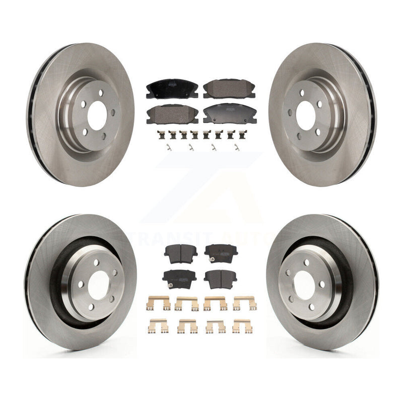 Transit Auto K8F-104139 Disc Brake Kit for 2015 Dodge Charger - Front and Rear product image