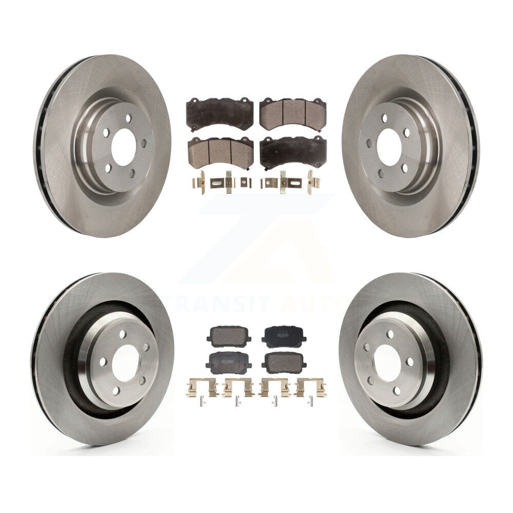 Transit Auto K8F-104140 Disc Brake Kit for 2016 Dodge Charger - Front and Rear product image