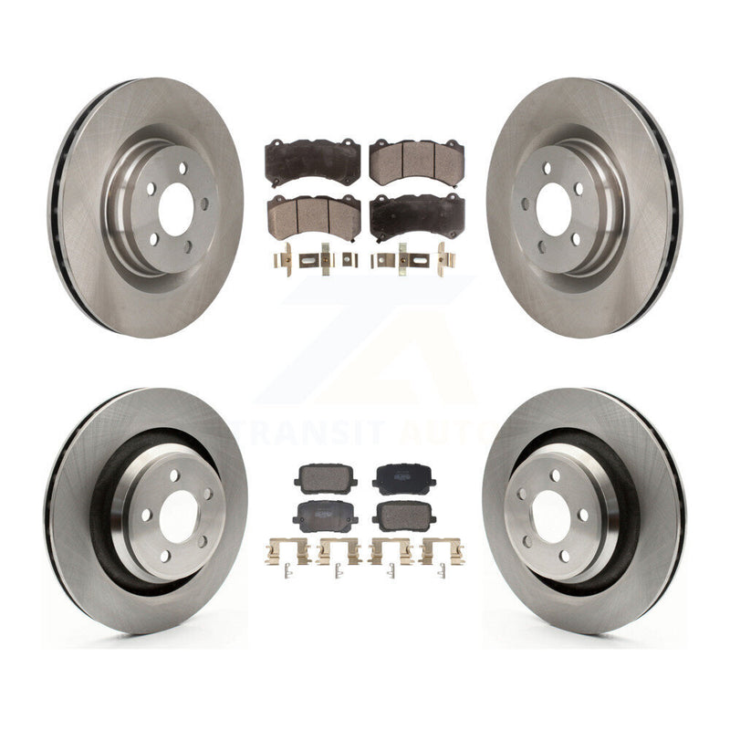 Transit Auto K8F-104140 Disc Brake Kit for 2016 Dodge Charger - Front and Rear product image