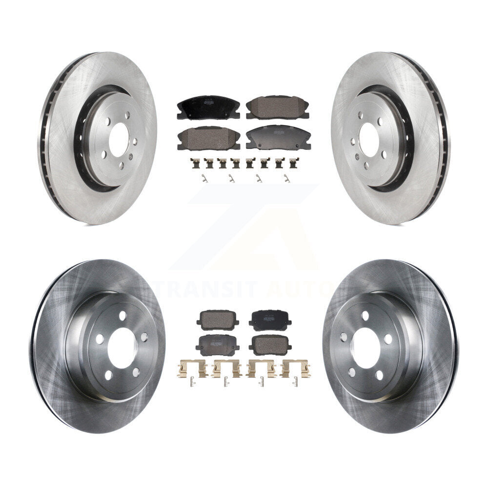 Transit Auto K8F-104141 Disc Brake Kit for 2017-2018 Dodge Charger - Front and Rear product image