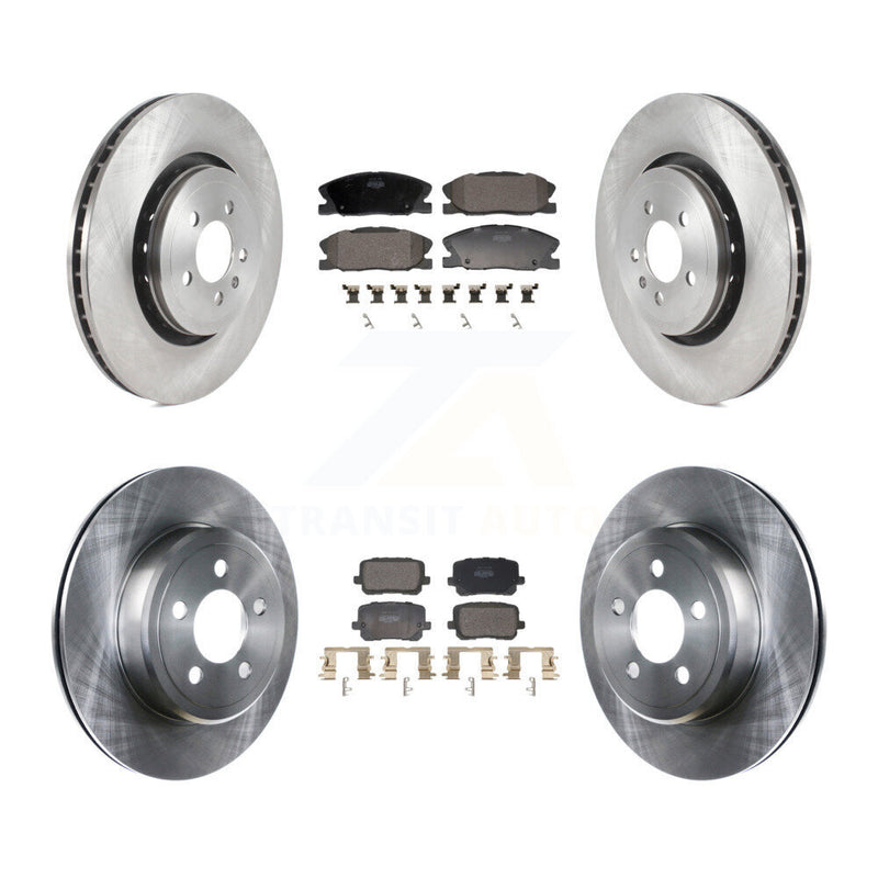 Transit Auto K8F-104141 Disc Brake Kit for 2017-2018 Dodge Charger - Front and Rear product image