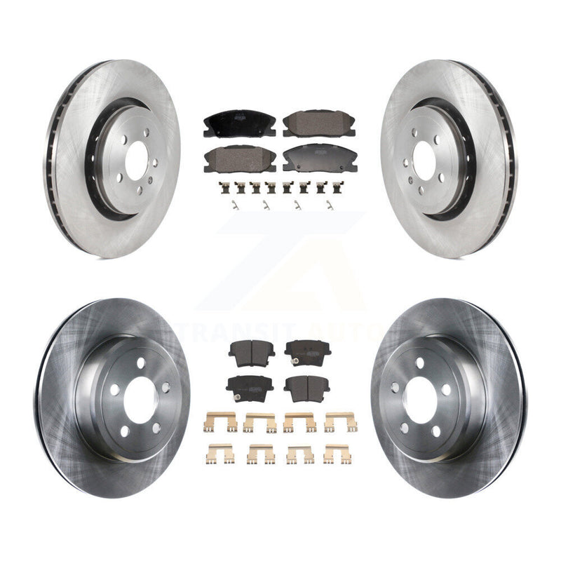 Transit Auto K8F-104142 Disc Brake Kit for 2017-2018 Dodge Charger - Front and Rear product image