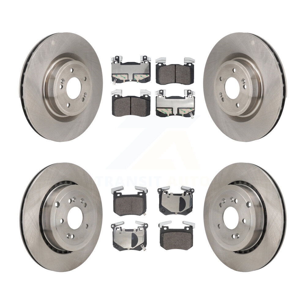 Transit Auto K8F-104147 Disc Brake Kit for 2018-2022 Genesis G70, Kia Stinger - Front and Rear product image