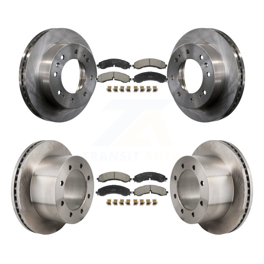 Transit Auto K8F-104150 Disc Brake Kit for 2020-2024 Chevrolet Silverado 3500 HD, GMC Sierra 3500 HD - Front and Rear product image