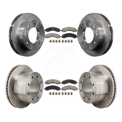 Transit Auto K8F-104150 Disc Brake Kit for 2020-2024 Chevrolet Silverado 3500 HD, GMC Sierra 3500 HD - Front and Rear product image