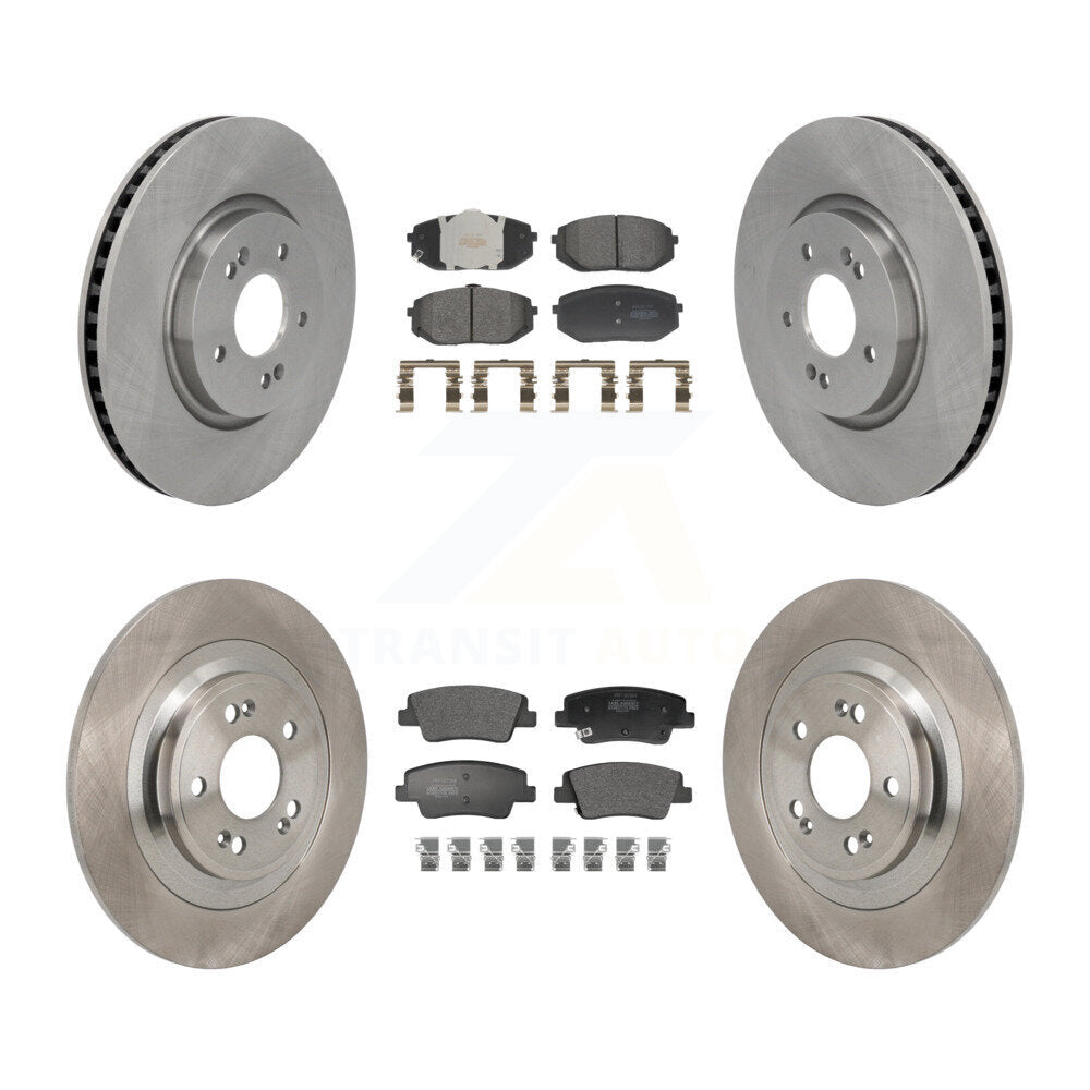 Transit Auto K8F-104153 Disc Brake Kit for 2022-2023 Hyundai Ioniq 6, Kia EV6, Hyundai Ioniq 5 - Front and Rear product image
