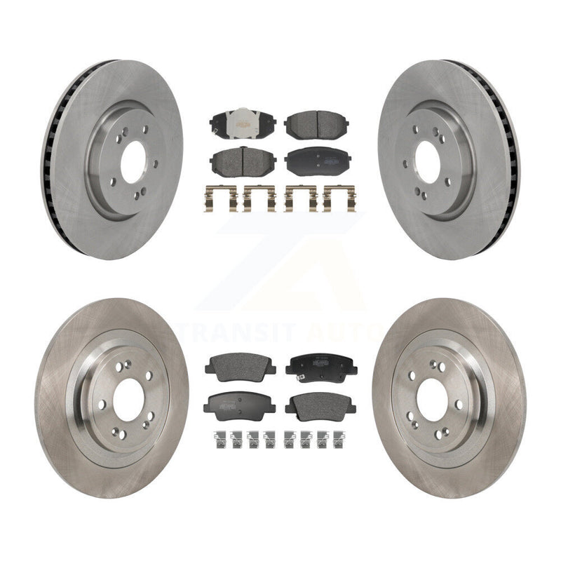 Transit Auto K8F-104153 Disc Brake Kit for 2022-2023 Hyundai Ioniq 6, Kia EV6, Hyundai Ioniq 5 - Front and Rear product image