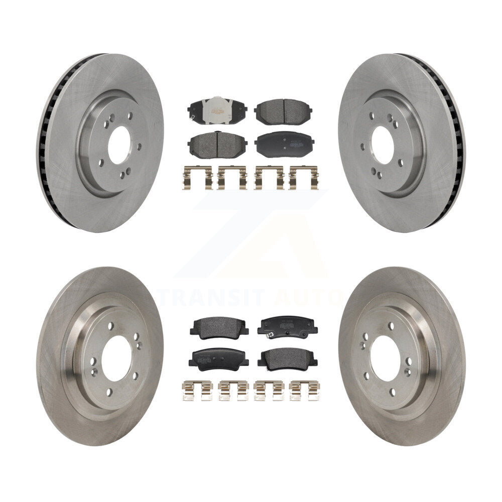 Transit Auto K8F-104154 Disc Brake Kit for 2022-2024 Kia Sportage, Hyundai Tucson - Front and Rear product image