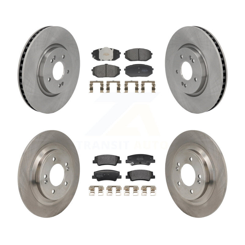 Transit Auto K8F-104154 Disc Brake Kit for 2022-2024 Kia Sportage, Hyundai Tucson - Front and Rear product image