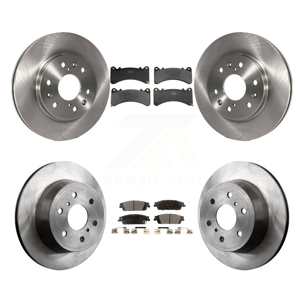 Transit Auto K8F-104155 Disc Brake Kit for 2014-2020 Chevrolet Suburban, Cadillac Escalade, Cadillac Escalade ESV & more - Front and Rear product image