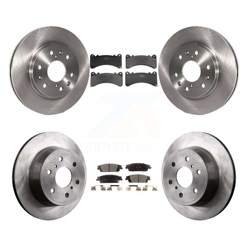 Transit Auto K8F-104155 Disc Brake Kit for 2014-2020 Chevrolet Suburban, Cadillac Escalade, Cadillac Escalade ESV & more - Front and Rear product image