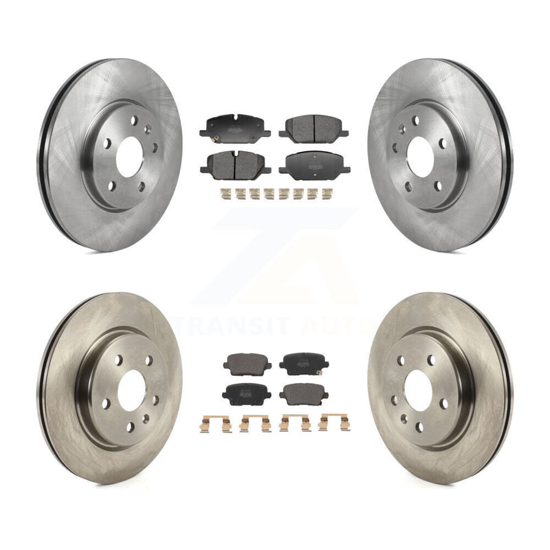 Transit Auto K8F-104164 Disc Brake Kit for 2020-2023 Buick Envision, Cadillac XT4 - Front and Rear product image