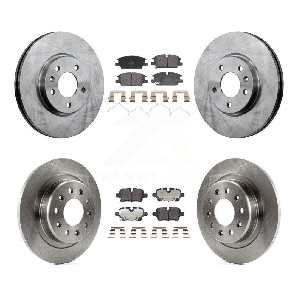Transit Auto K8F-104166 Disc Brake Kit for 2020-2024 Chevrolet Equinox, GMC Terrain, Chevrolet Malibu - Front and Rear product image