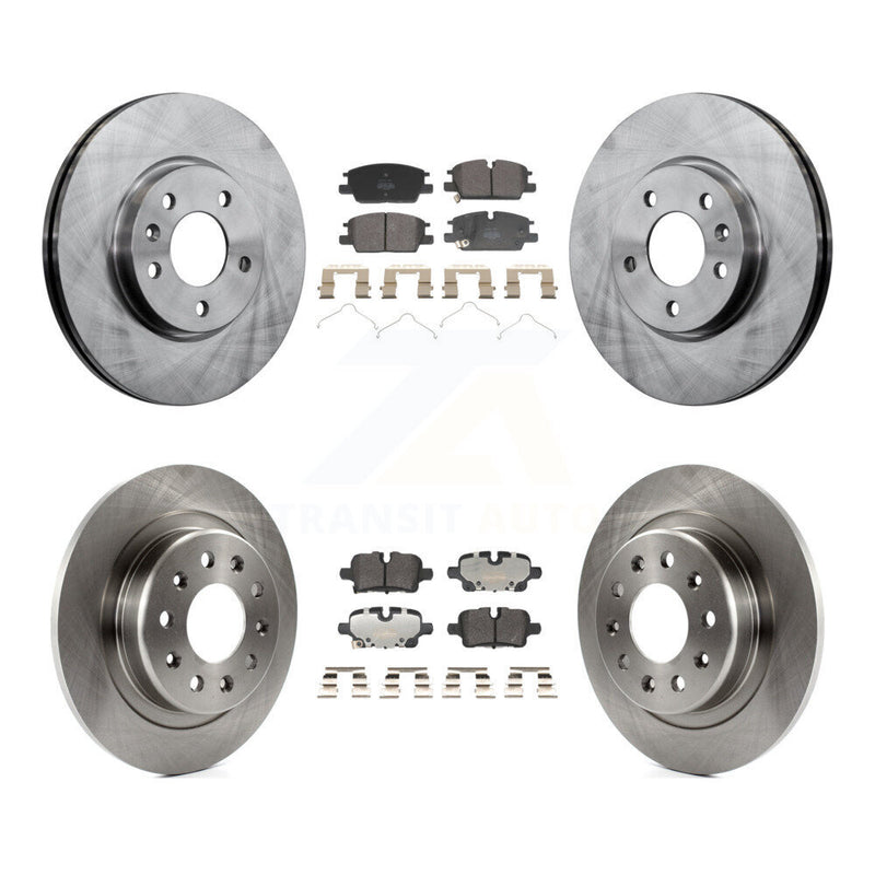 Transit Auto K8F-104166 Disc Brake Kit for 2020-2024 Chevrolet Equinox, GMC Terrain, Chevrolet Malibu - Front and Rear product image