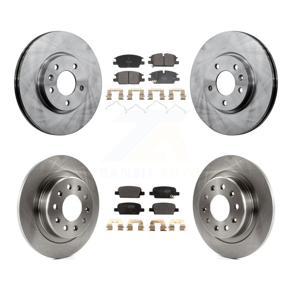 Transit Auto K8F-104168 Disc Brake Kit for 2020-2022 Chevrolet Malibu - Front and Rear product image