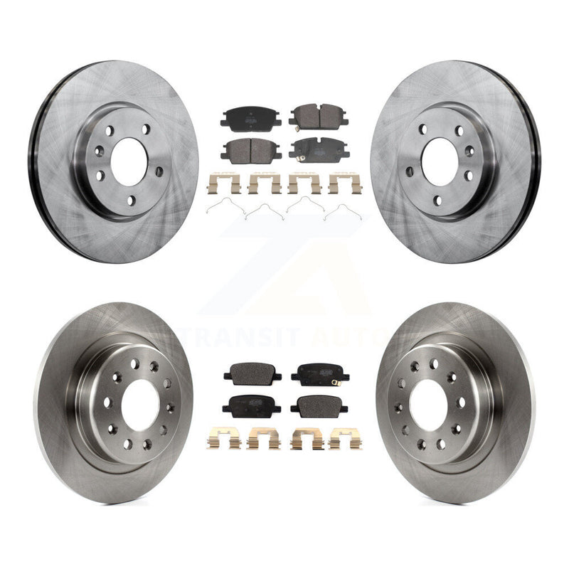 Transit Auto K8F-104168 Disc Brake Kit for 2020-2022 Chevrolet Malibu - Front and Rear product image