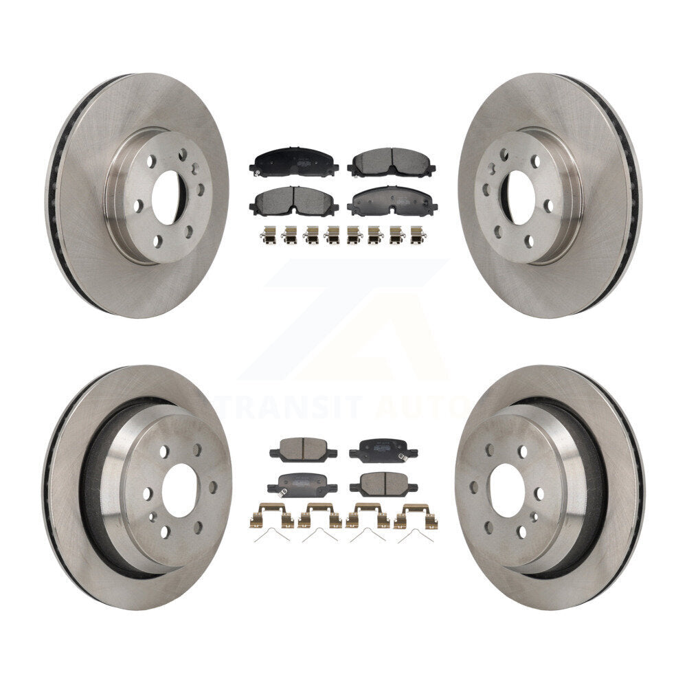 Transit Auto K8F-104169 Disc Brake Kit for 2021-2022 Chevrolet Colorado, GMC Canyon - Front and Rear product image