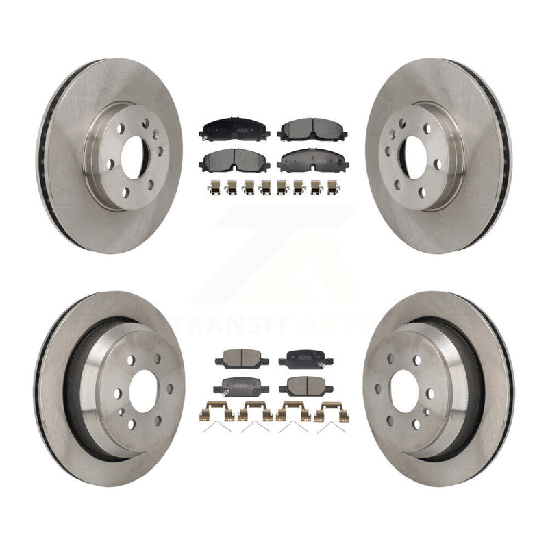 Transit Auto K8F-104169 Disc Brake Kit for 2021-2022 Chevrolet Colorado, GMC Canyon - Front and Rear product image
