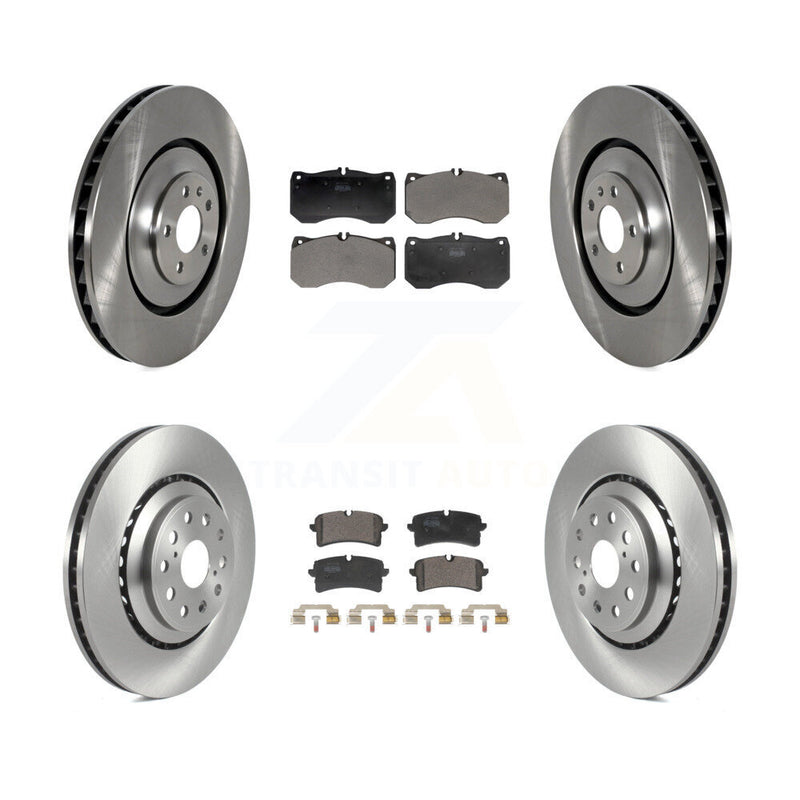 Transit Auto K8F-104172 Disc Brake Kit for 2013-2017 Audi S7, Audi S8 - Front and Rear product image