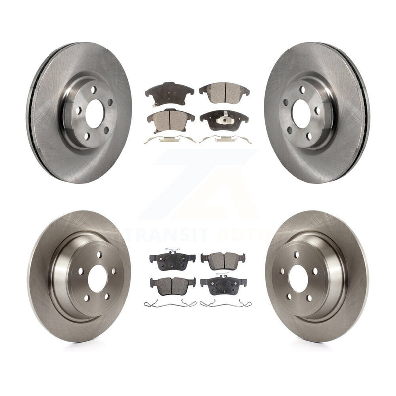 Transit Auto K8F-104173 Disc Brake Kit for 2017-2020 Lincoln MKZ - Front and Rear product image