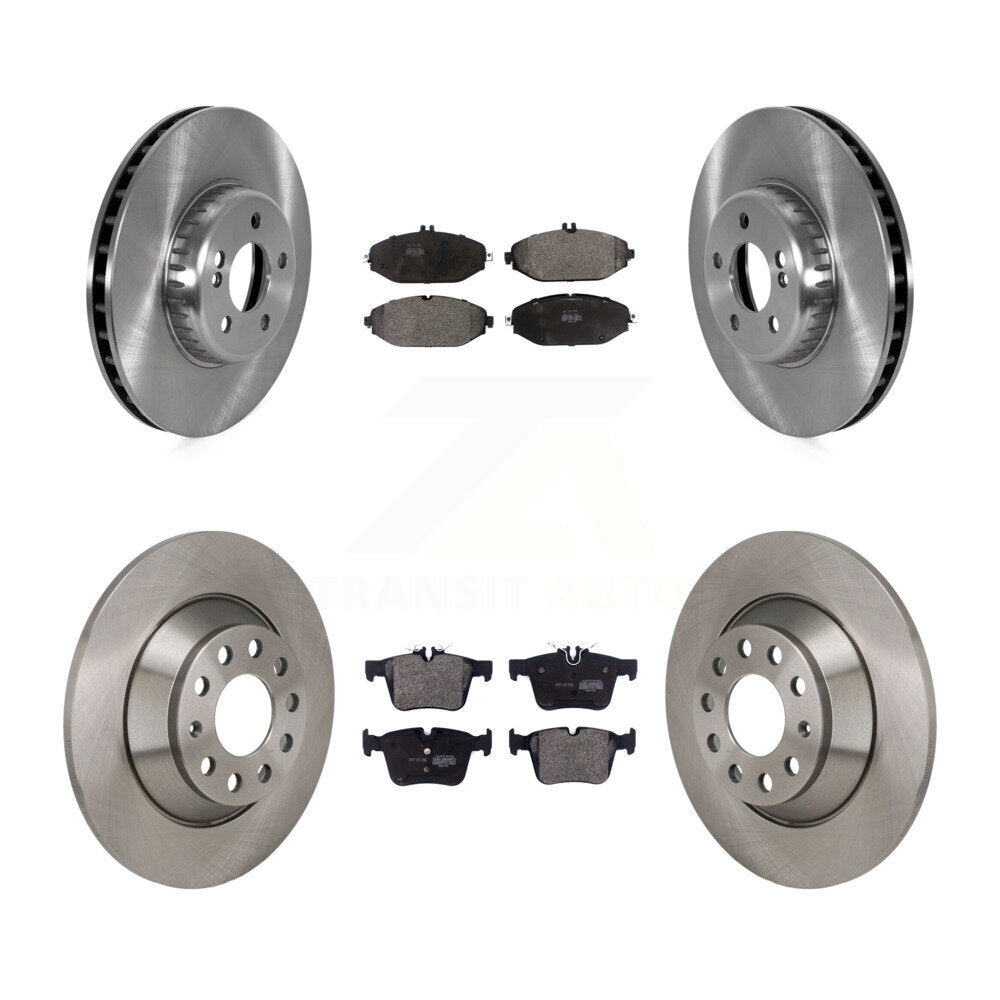 Transit Auto K8F-104174 Disc Brake Kit for 2015-2021 Mercedes-Benz C300 - Front and Rear product image