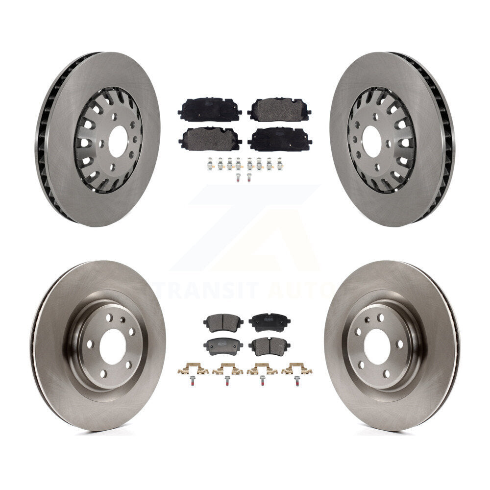 Transit Auto K8F-104178 Disc Brake Kit for 2020-2021 Audi A6 Quattro, Audi A7 Sportback - Front and Rear product image