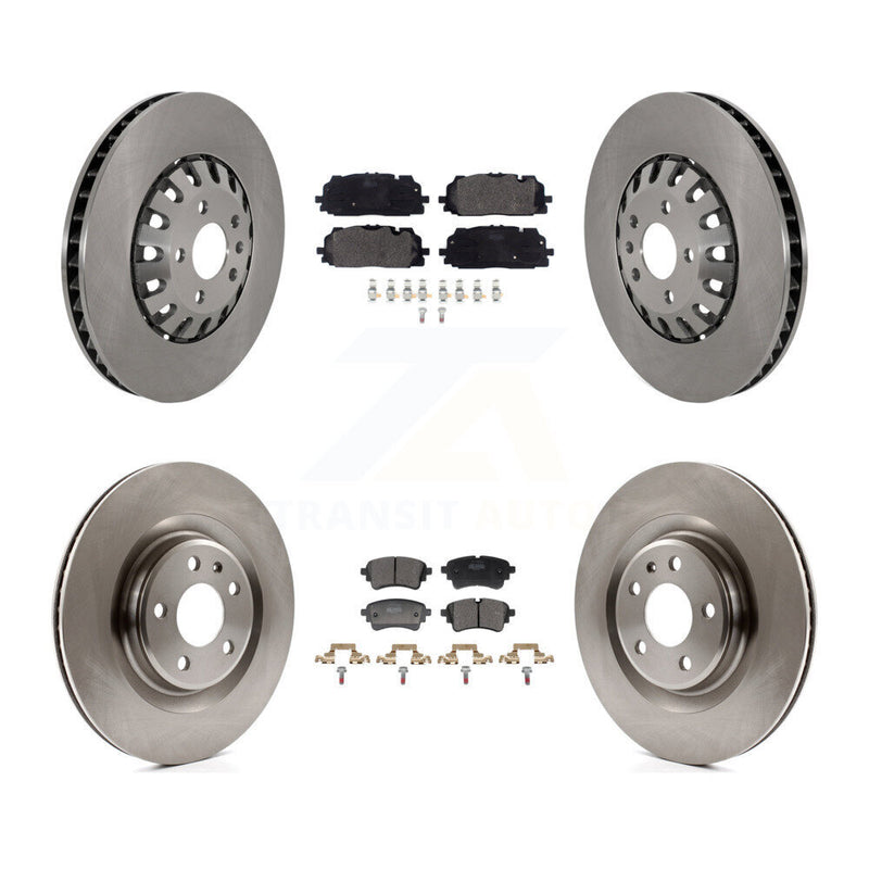 Transit Auto K8F-104178 Disc Brake Kit for 2020-2021 Audi A6 Quattro, Audi A7 Sportback - Front and Rear product image