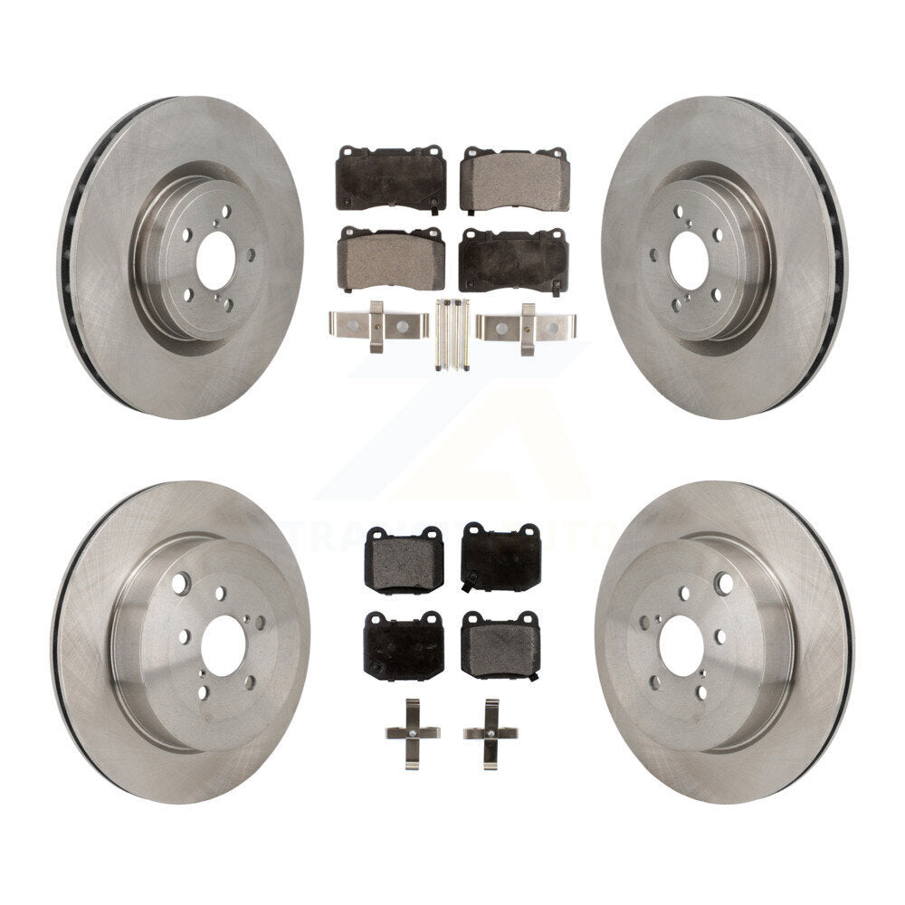Transit Auto K8F-104181 Disc Brake Kit for 2017-2020 Toyota 86, Subaru BRZ - Front and Rear product image