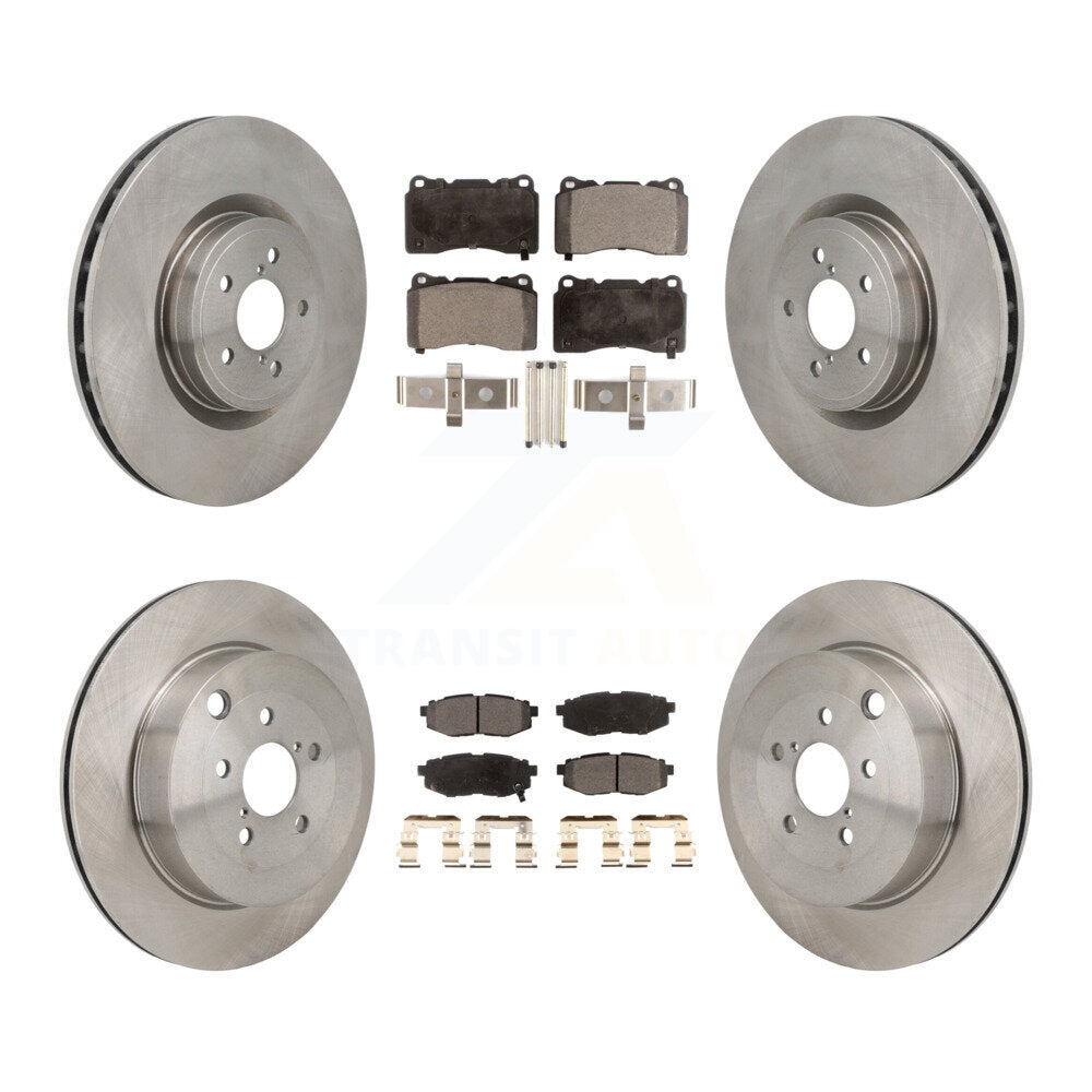 Transit Auto K8F-104182 Disc Brake Kit for 2017 Subaru BRZ - Front and Rear product image