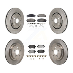 Transit Auto K8F-104188 Disc Brake Kit for 2021-2023 Lexus RZ450e, Subaru Solterra, Toyota bZ4X & more - Front and Rear product image