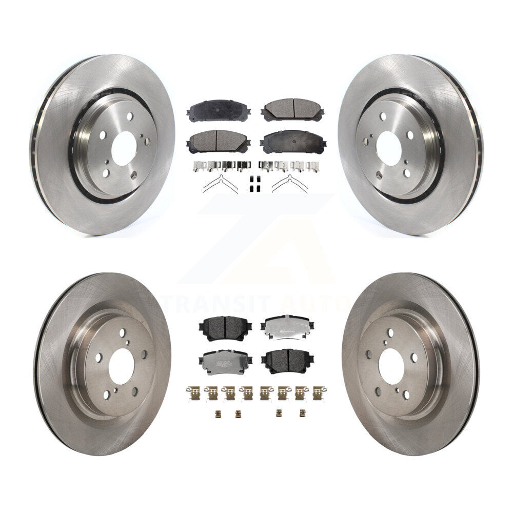 Transit Auto K8F-104190 Disc Brake Kit for 2022-2023 Toyota Crown, Lexus NX250, Lexus NX350 & more - Front and Rear product image