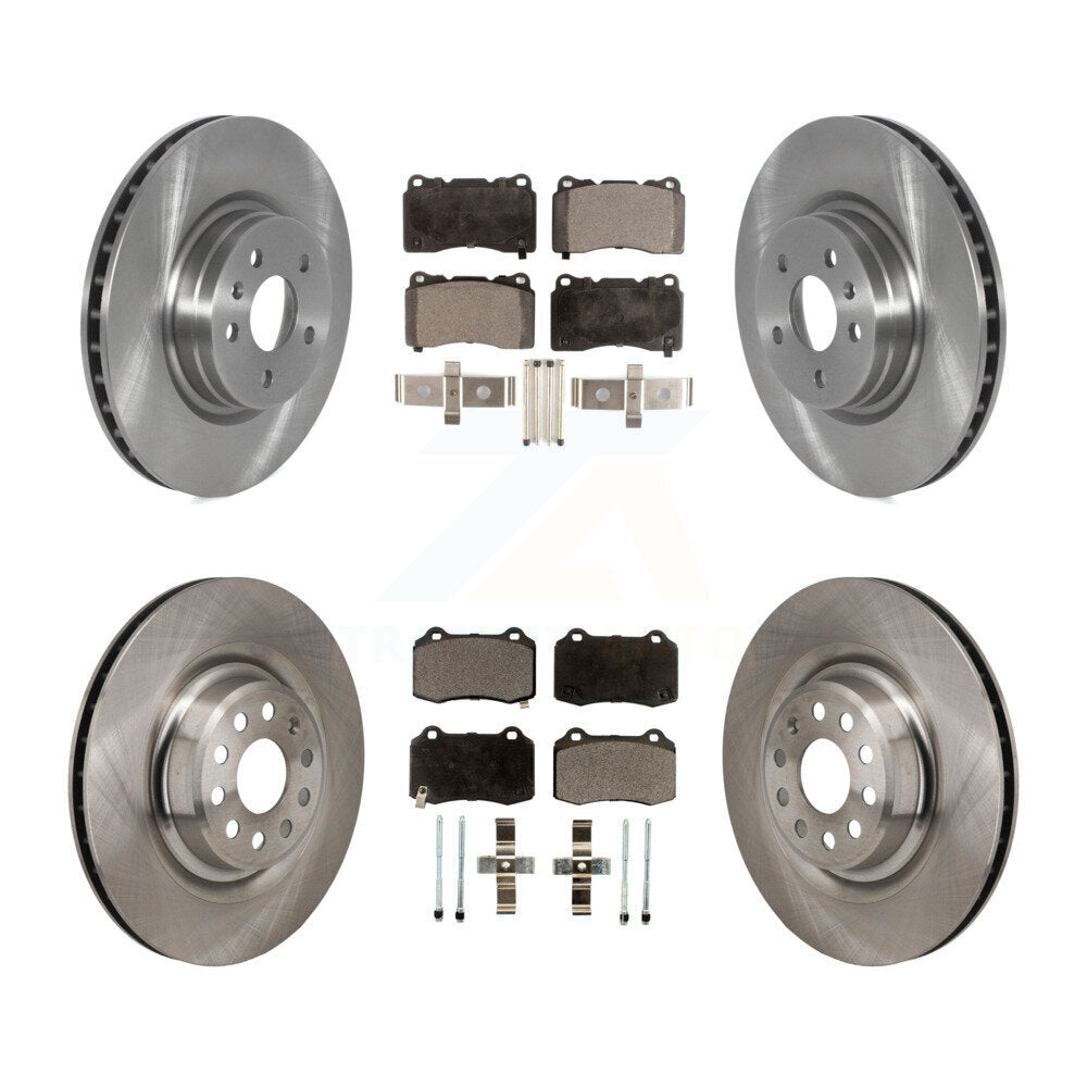Transit Auto K8F-104193 Disc Brake Kit for 2012-2016 Tesla S - Front and Rear product image