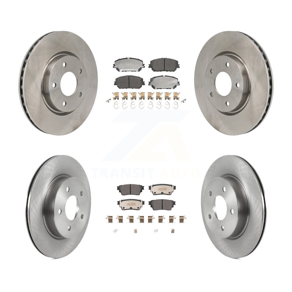 Transit Auto K8F-104194 Disc Brake Kit for 2022-2023 Nissan Rogue - Front and Rear product image