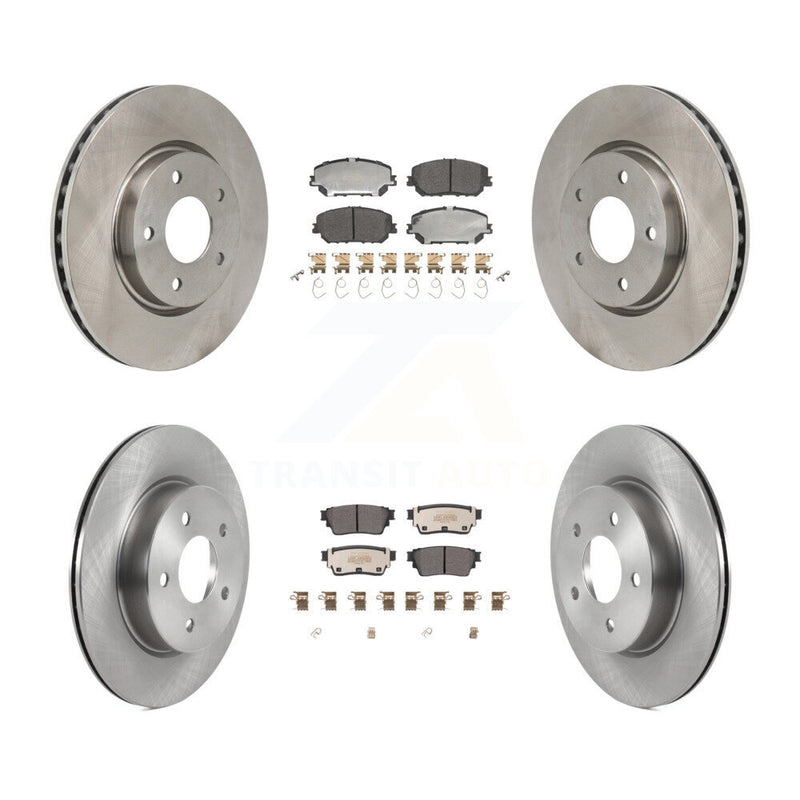 Transit Auto K8F-104194 Disc Brake Kit for 2022-2023 Nissan Rogue - Front and Rear product image