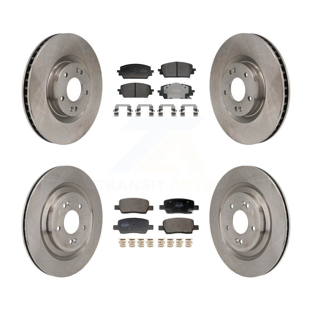 Transit Auto K8F-104196 Disc Brake Kit for 2021-2024 Hyundai Santa Fe, Kia Sorento - Front and Rear product image
