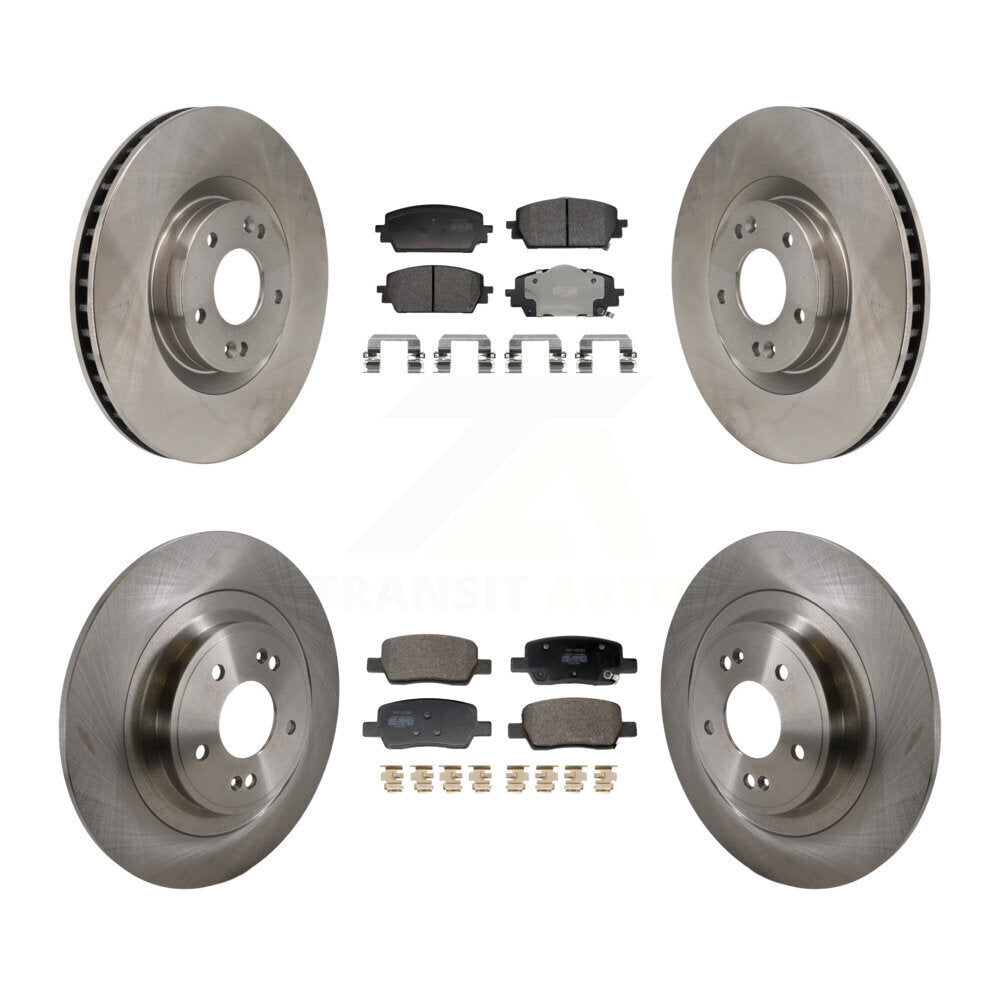Transit Auto K8F-104197 Disc Brake Kit for 2022-2024 Kia Sorento, Hyundai Santa Cruz - Front and Rear product image