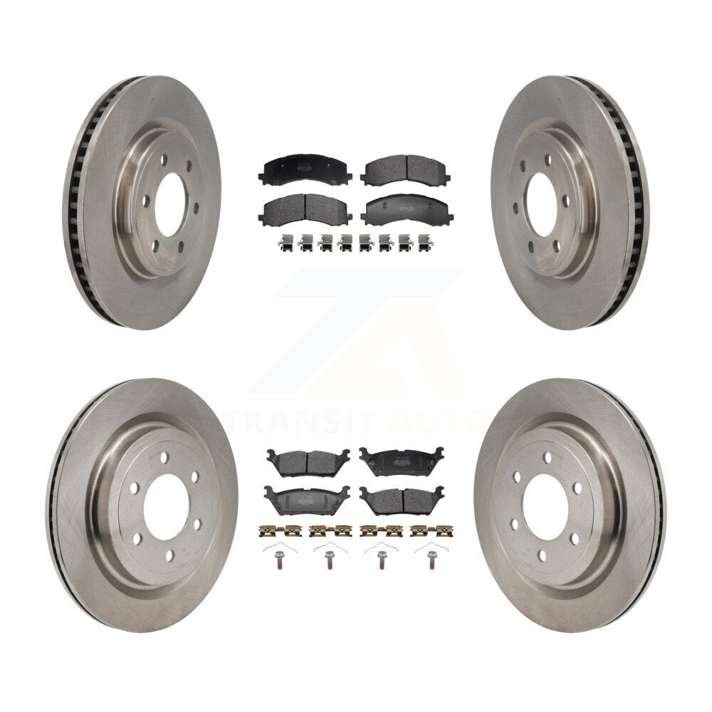 Transit Auto K8F-104198 Disc Brake Kit for 2022-2023 Ford F-150 Lightning - Front and Rear product image