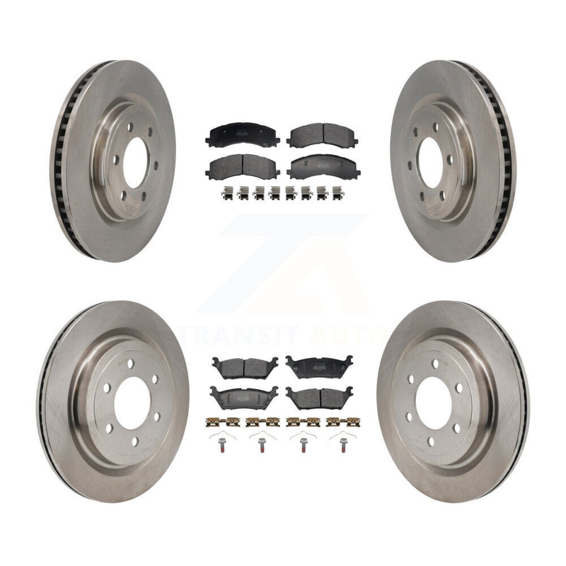 Transit Auto K8F-104198 Disc Brake Kit for 2022-2023 Ford F-150 Lightning - Front and Rear product image
