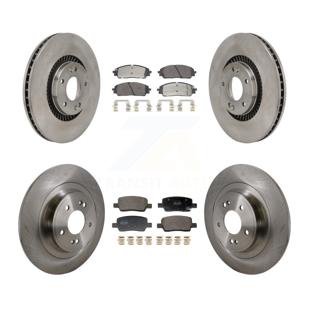 Transit Auto K8F-104200 Disc Brake Kit for 2022-2024 Kia Carnival - Front and Rear product image