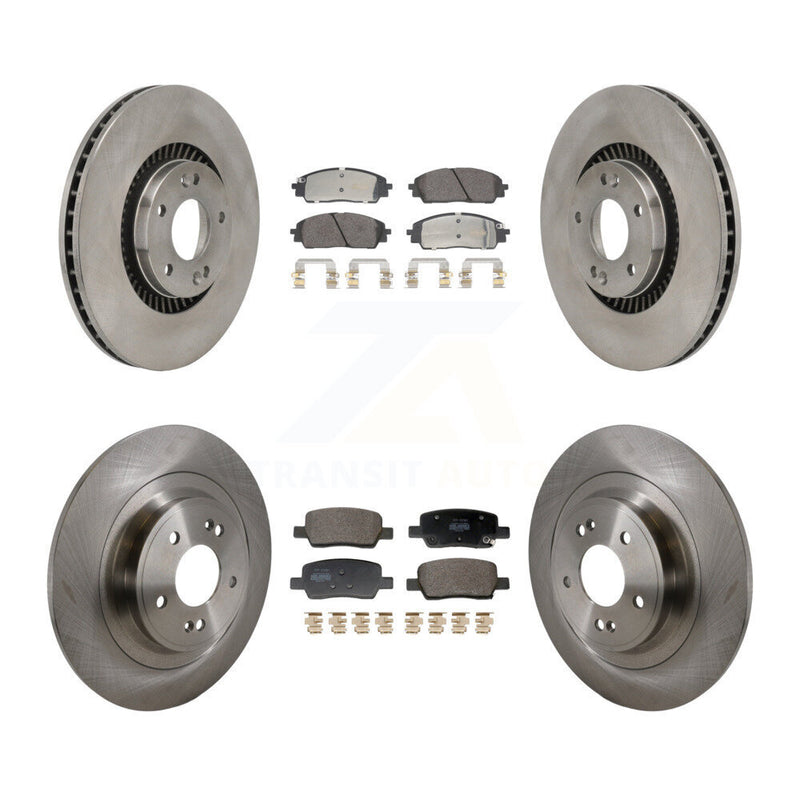 Transit Auto K8F-104200 Disc Brake Kit for 2022-2024 Kia Carnival - Front and Rear product image