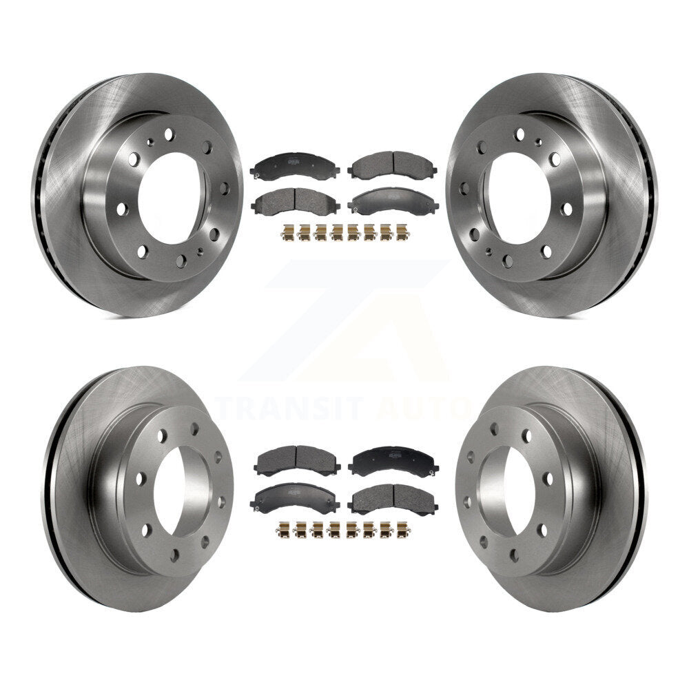 Transit Auto K8F-104202 Disc Brake Kit for 2021-2024 Chevrolet Express 2500, GMC Savana 2500 - Front and Rear product image