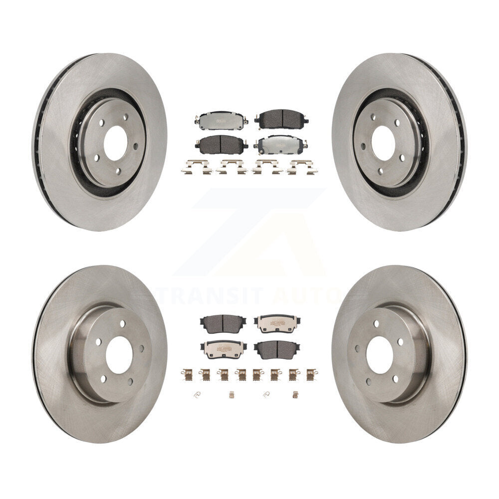 Transit Auto K8F-104204 Disc Brake Kit for 2022-2023 INFINITI QX60, Mitsubishi Outlander, Nissan Pathfinder - Front and Rear product image