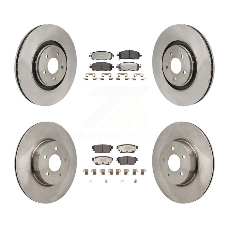Transit Auto K8F-104204 Disc Brake Kit for 2022-2023 INFINITI QX60, Mitsubishi Outlander, Nissan Pathfinder - Front and Rear product image