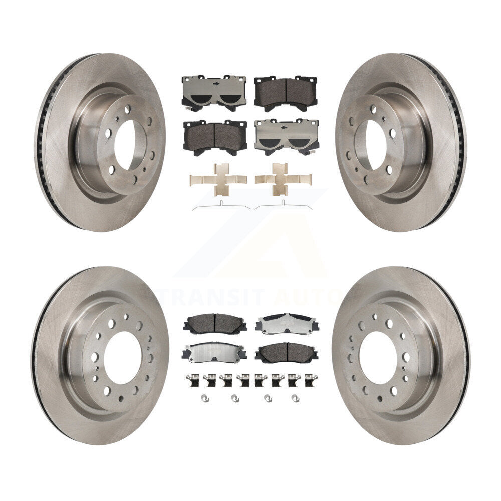 Transit Auto K8F-104208 Disc Brake Kit for 2022-2024 Toyota Sequoia, Lexus LX600, Toyota Tundra - Front and Rear product image