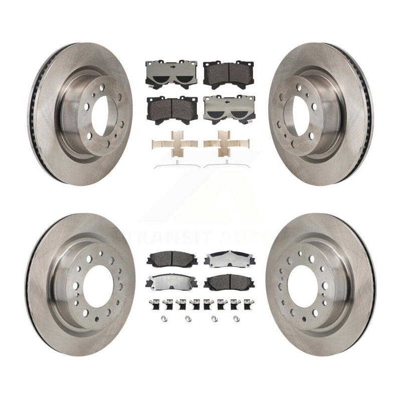 Transit Auto K8F-104208 Disc Brake Kit for 2022-2024 Toyota Sequoia, Lexus LX600, Toyota Tundra - Front and Rear product image