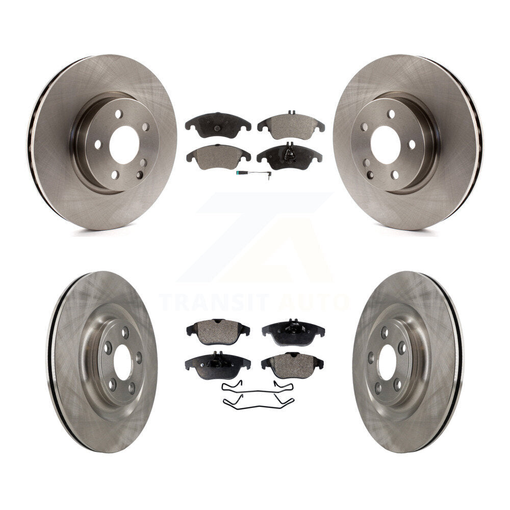 Transit Auto K8F-104209 Disc Brake Kit for 2017 Mercedes-Benz E400 - Front and Rear product image
