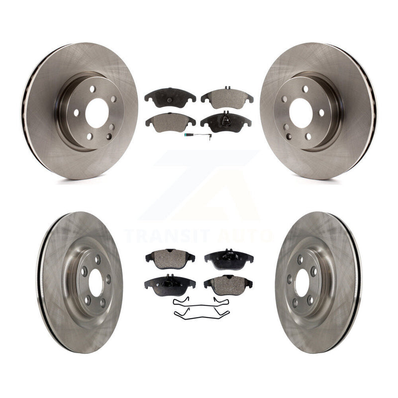 Transit Auto K8F-104209 Disc Brake Kit for 2017 Mercedes-Benz E400 - Front and Rear product image