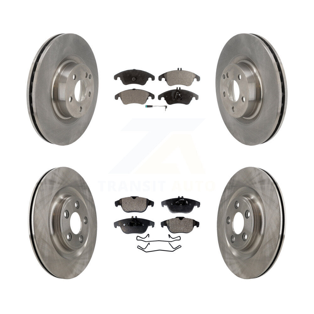 Transit Auto K8F-104210 Disc Brake Kit for 2017 Mercedes-Benz E400 - Front and Rear product image