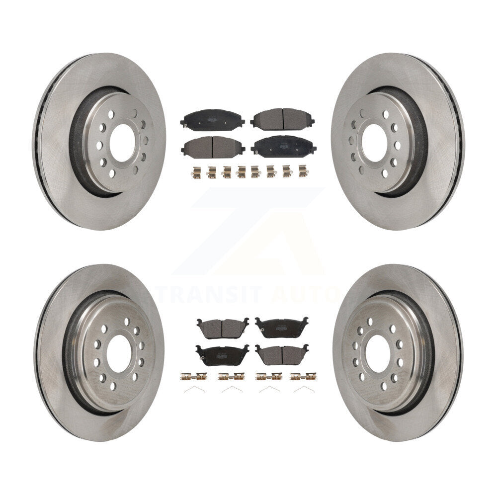 Transit Auto K8F-104211 Disc Brake Kit for 2021-2024 Jeep Grand Wagoneer L, Jeep Wagoneer L, Jeep Grand Wagoneer & more - Front and Rear product image
